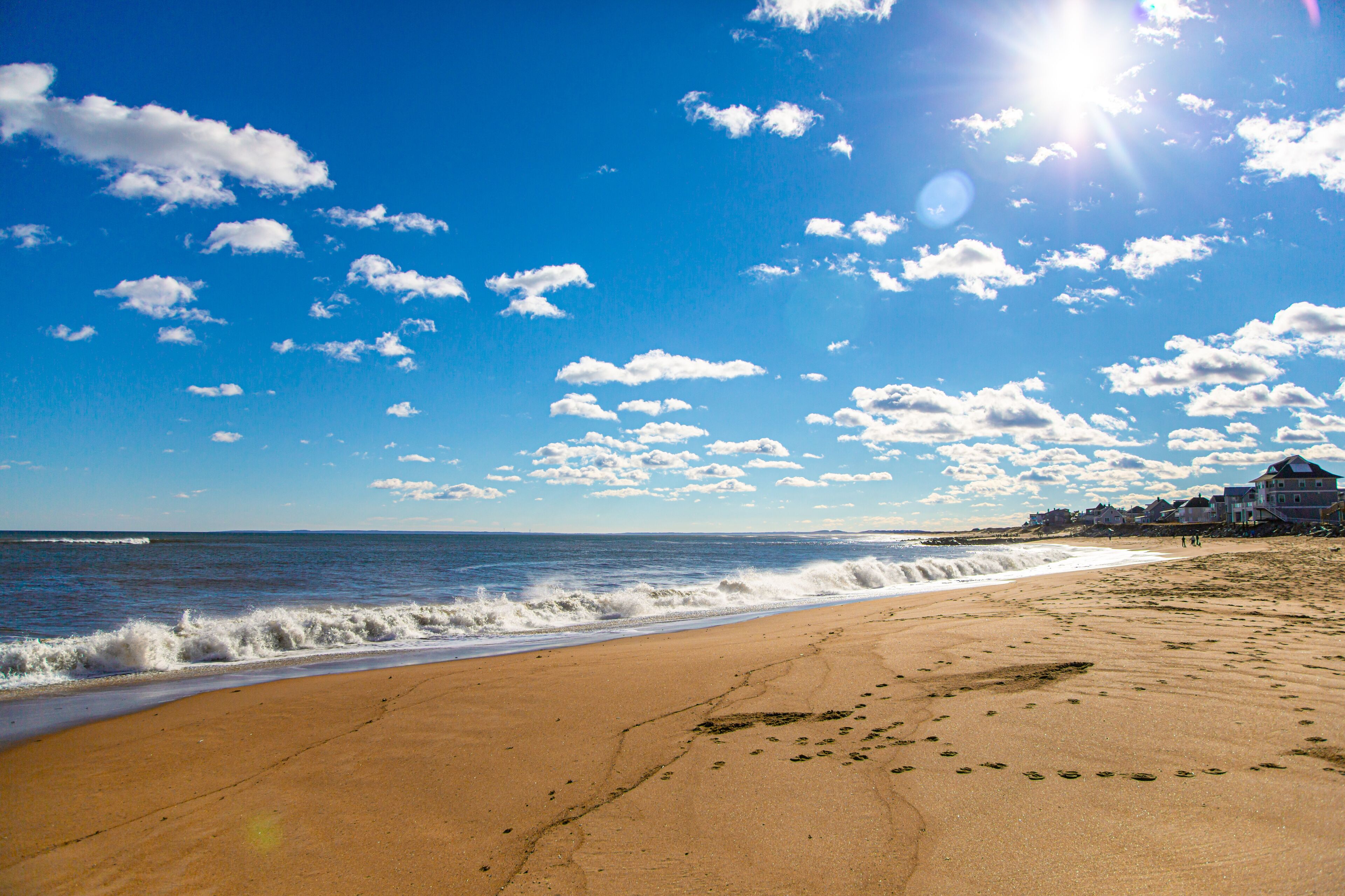 Beach view of Salisbury State Reservation, Massachusetts