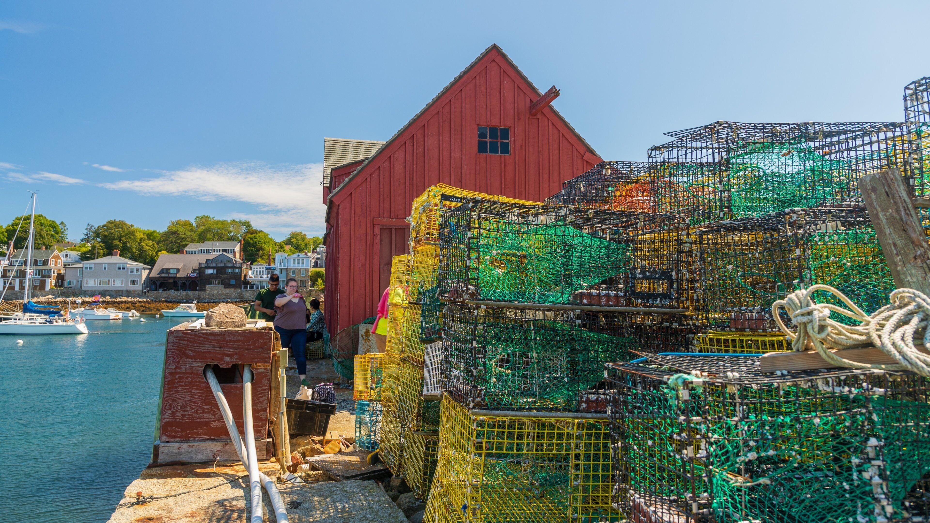 Motif No 1 featuring a marina