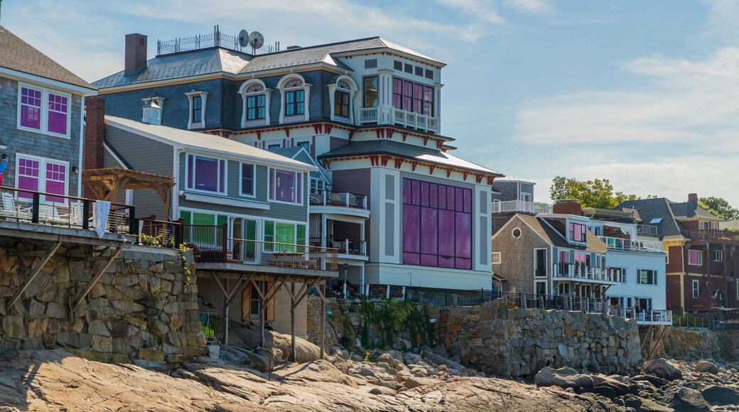 Shalin Liu Performance Center showing a coastal town