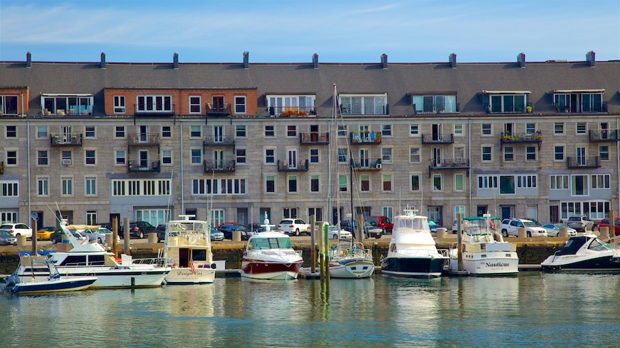 HarborWalk showing a bay or harbor