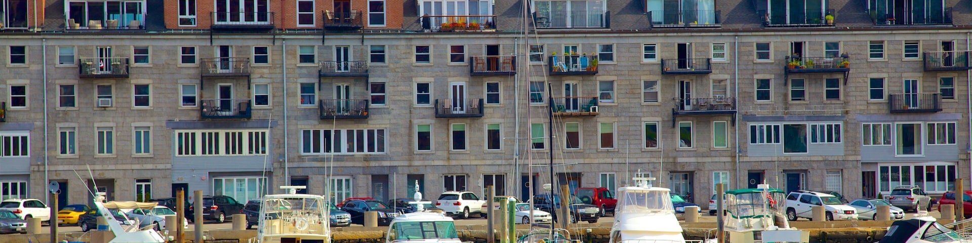 HarborWalk showing a bay or harbor
