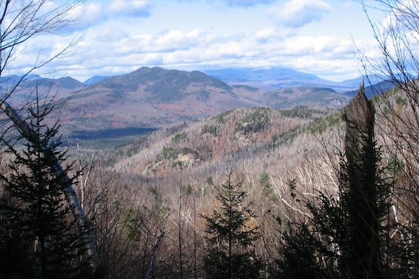 October 28, 2007 from beautiful Mt. Chocorua, the "Matterhorn of the East" -- at this time of year, you'll need a hat and gloves! Brr...