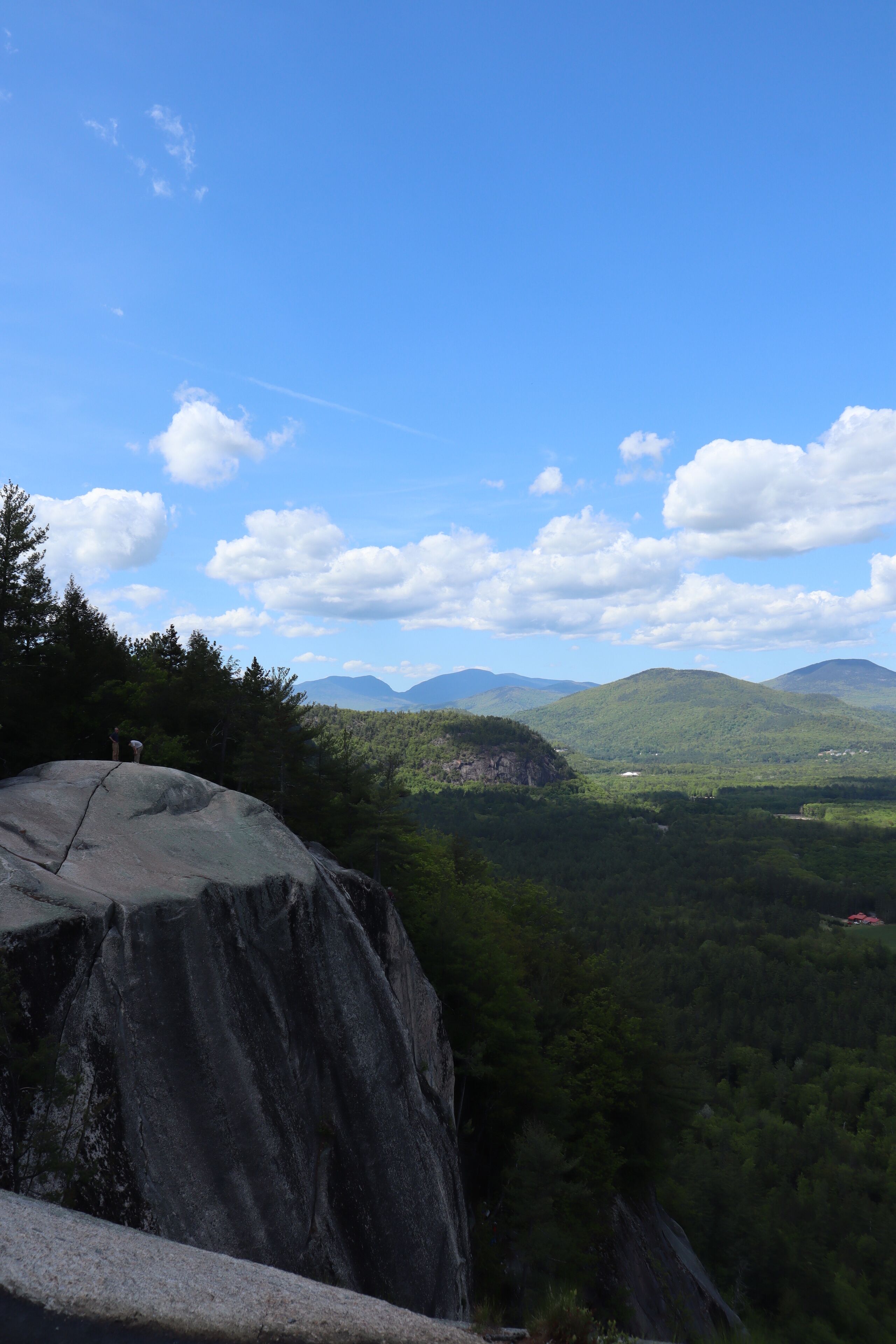 Cathedral Ledge Lookout in Bartlett, New Hampshire