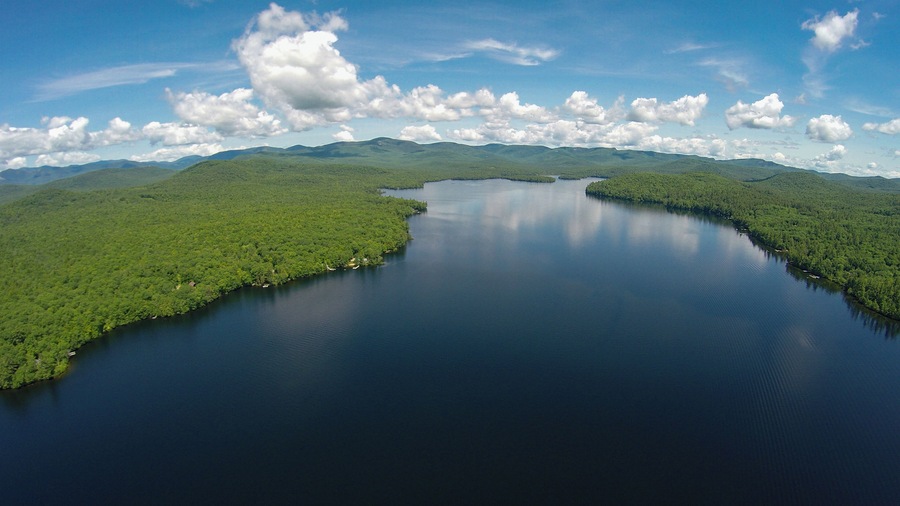 Kezar Lake, Lovell, Maine, USA.