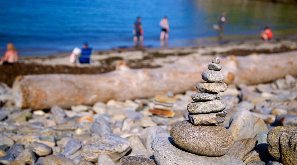 Fort Williams Park featuring general coastal views, rocky coastline and a pebble beach