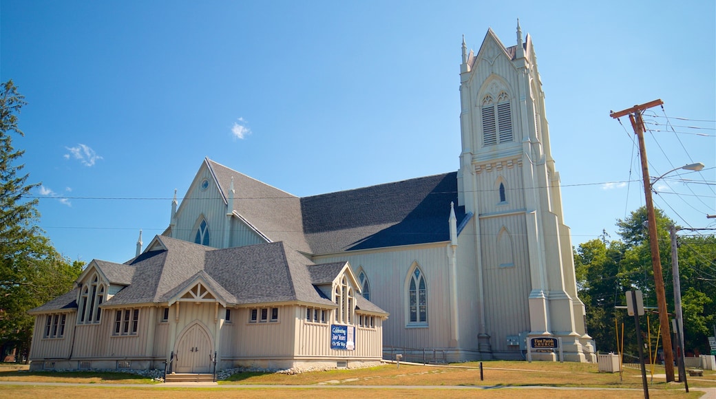 First Parish Church which includes heritage architecture and a church or cathedral