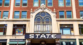 State Theatre which includes signage