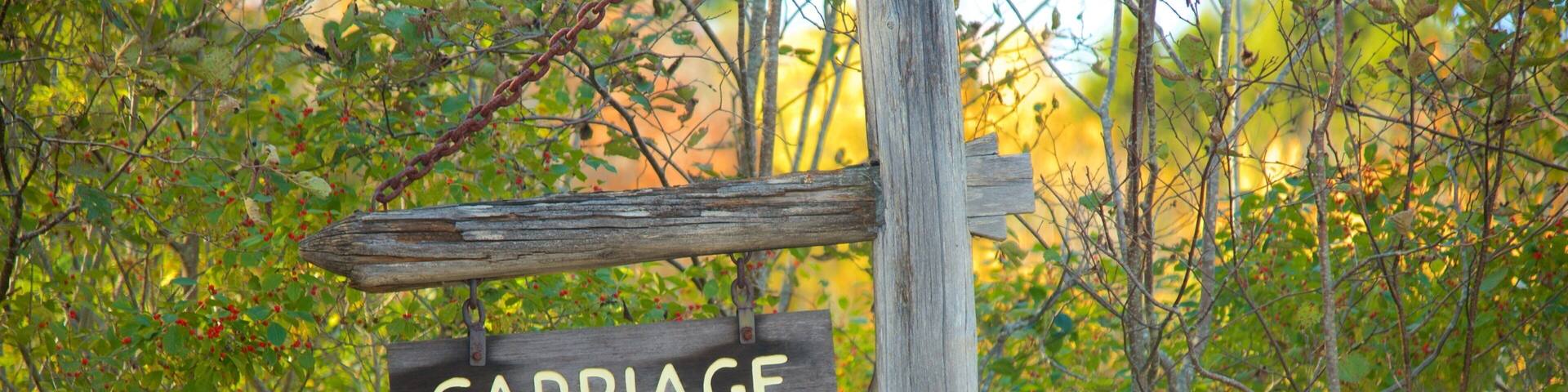 バーハーバー 表示 標識