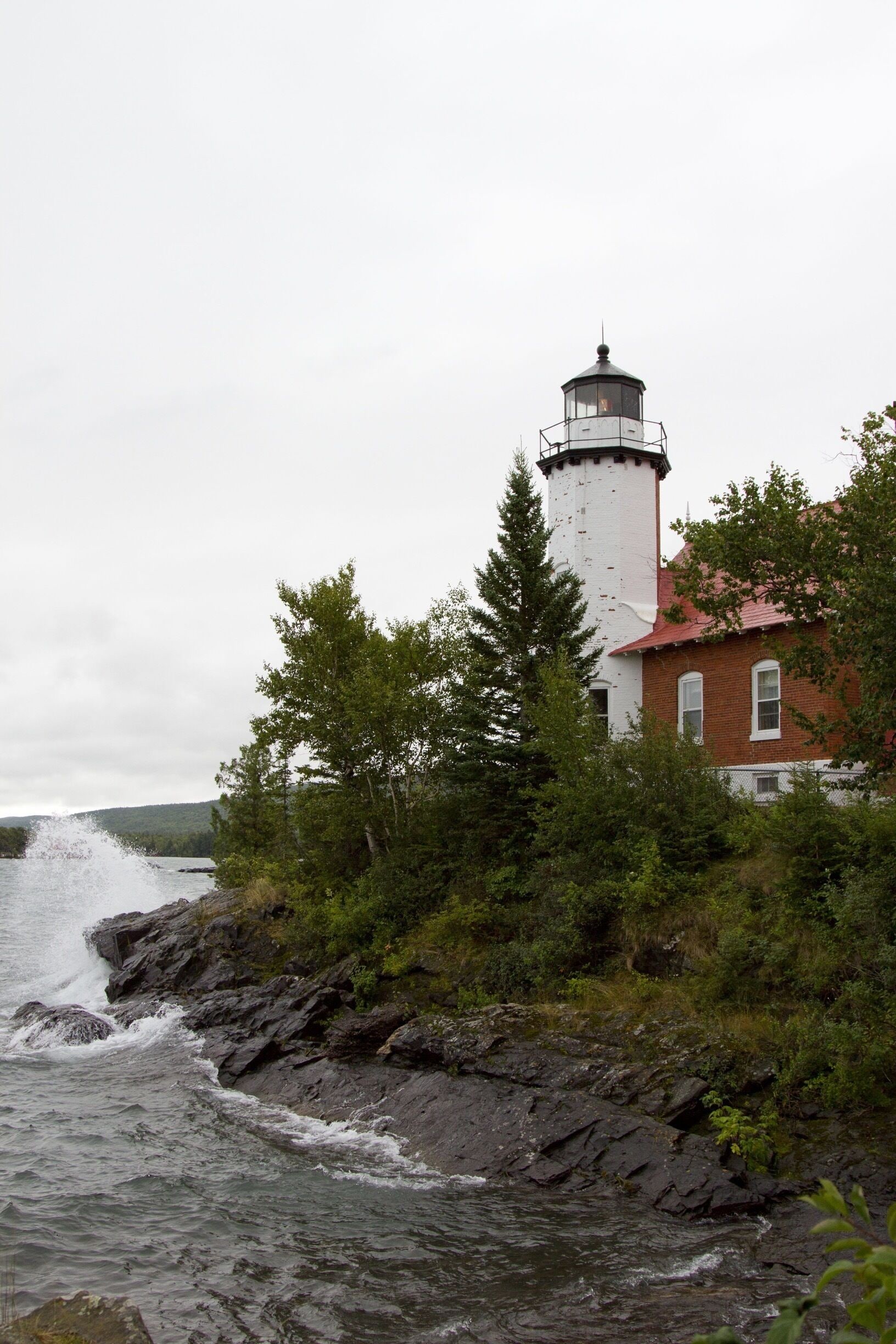 Traveling around the Upper Peninsula in Michigan is beautiful! There are so many small towns that are filled with old Victorian homes and small ma and pop stores. With all of this you almost always have a view of the lake and a lighthouse not that far away. 
#lighthouse #michigan
