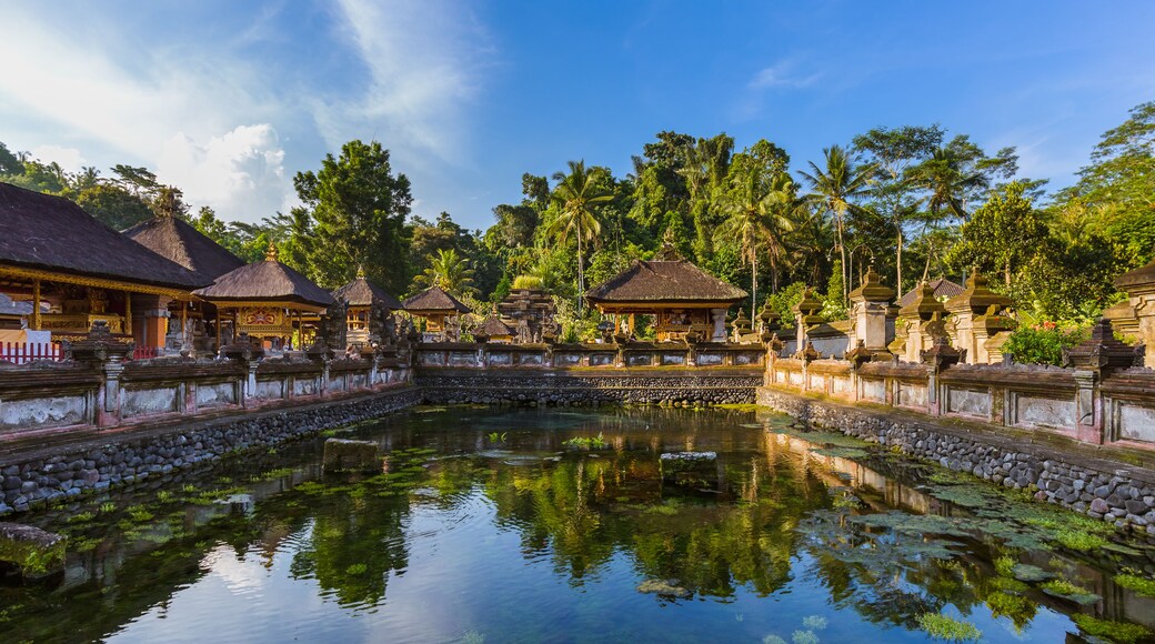 Tirta Empul Temple in Bali Island Indonesia - travel and architecture background; Shutterstock ID 446949460; Purchase Order: SP-2026; Order Number: SP-2026 Go Guide images research for Bali (Indonesia); Client/Licensee: Hotels.com; Other: Lee Ban Twan