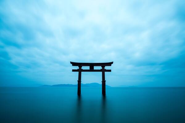 Shirahige shrine,takashima city,shiga,japan