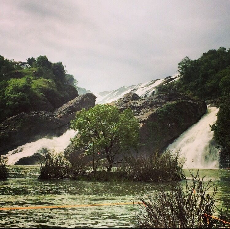 Shivanasamudra Falls.! One of the first Hydro-Electric power stations in Asia, set up in 1902 it is still functional.., the falls is majestic and offers one of the best scenic getaways in India.!!