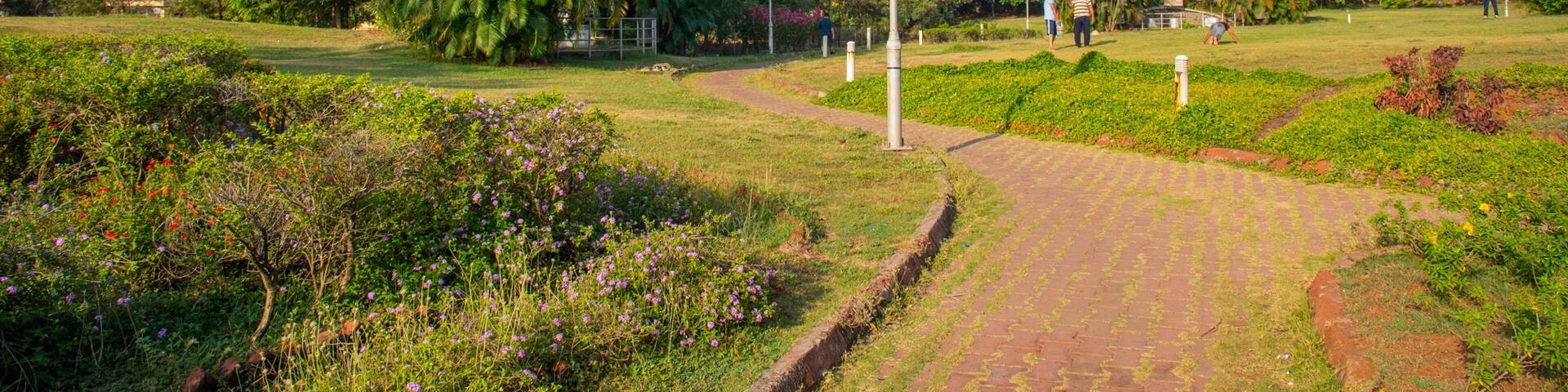 Central Park, Navi Mumbai showing a garden