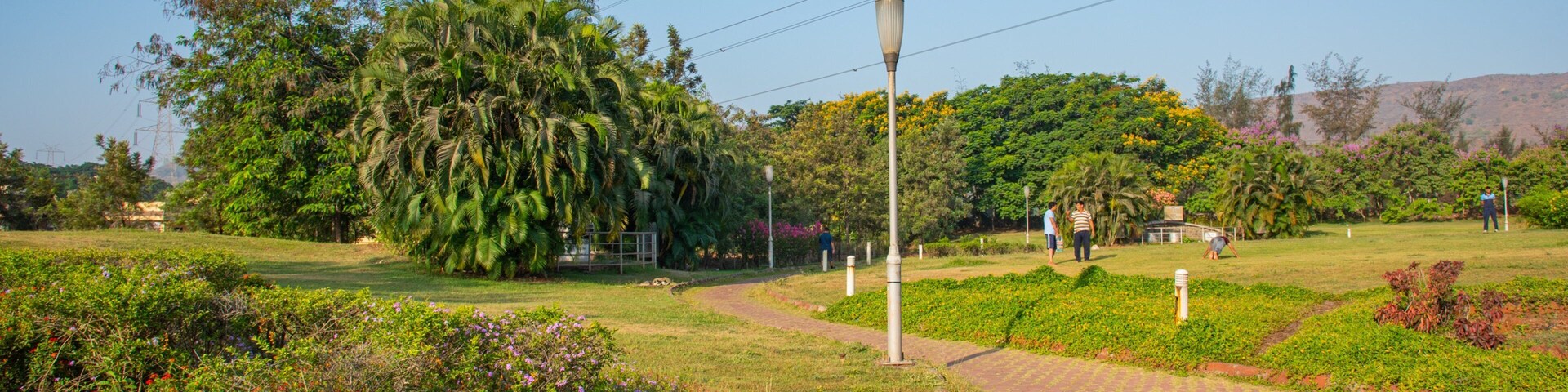 Central Park, Navi Mumbai showing a garden