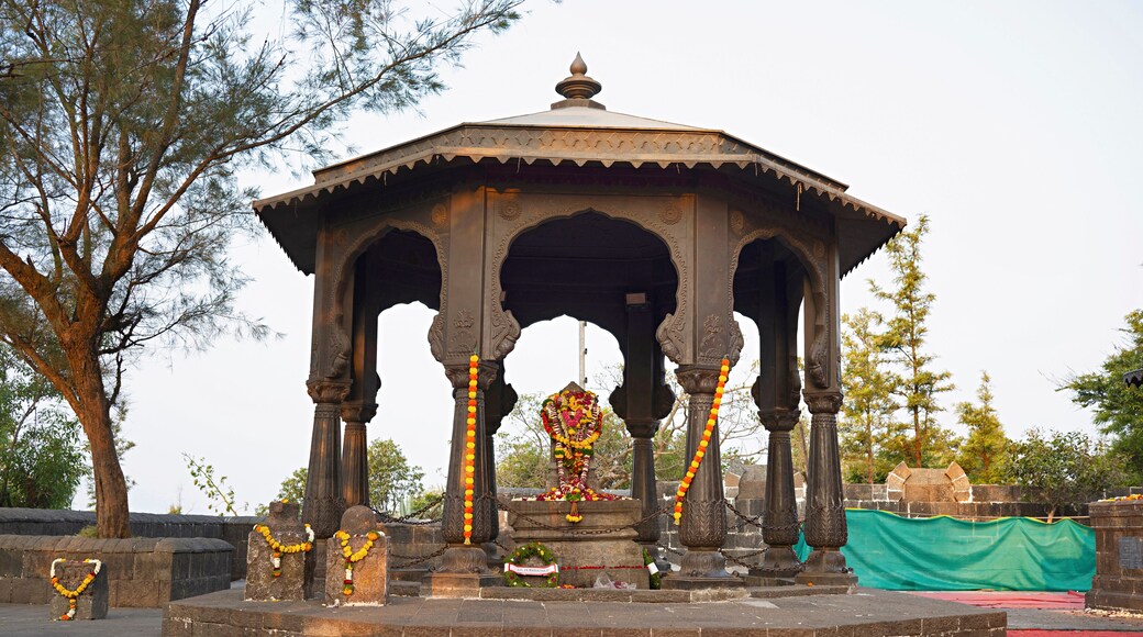 Subhedar Tanhaji Malusare Samadhi, Sinhagad Fort, located in Pune, Maharashtra, india