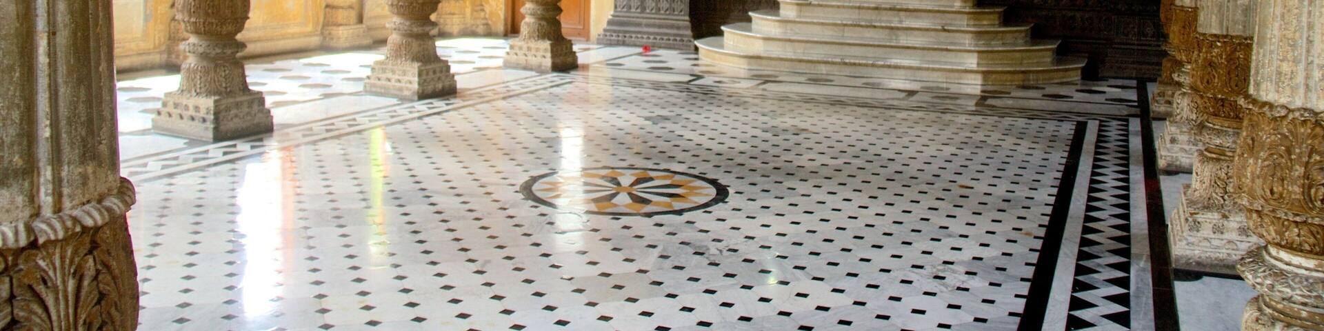 Pune which includes heritage architecture and interior views