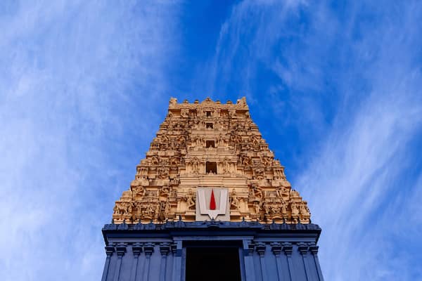 Simhachalam Hindu temple located in Visakhapatnam city suburb, I