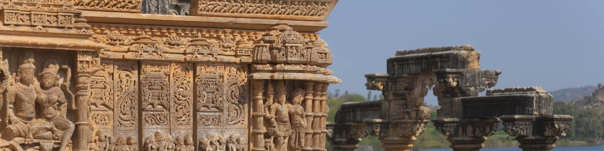 India, Rajasthan, Near Udaipur, Sas Bahu Temple