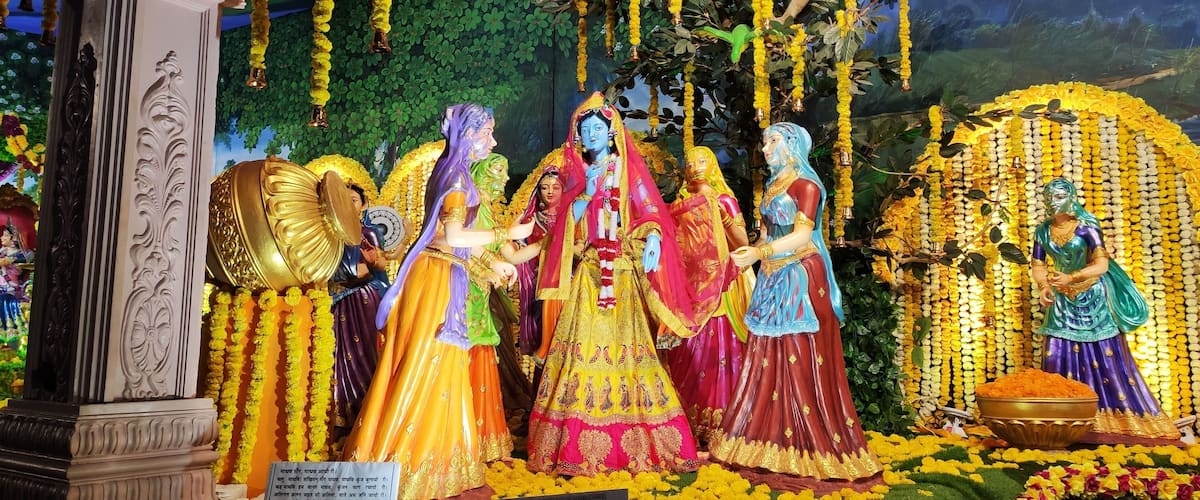 Lord Krishna from "Prem Mandir" in Mathura