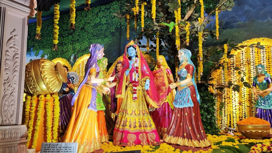Lord Krishna from "Prem Mandir" in Mathura