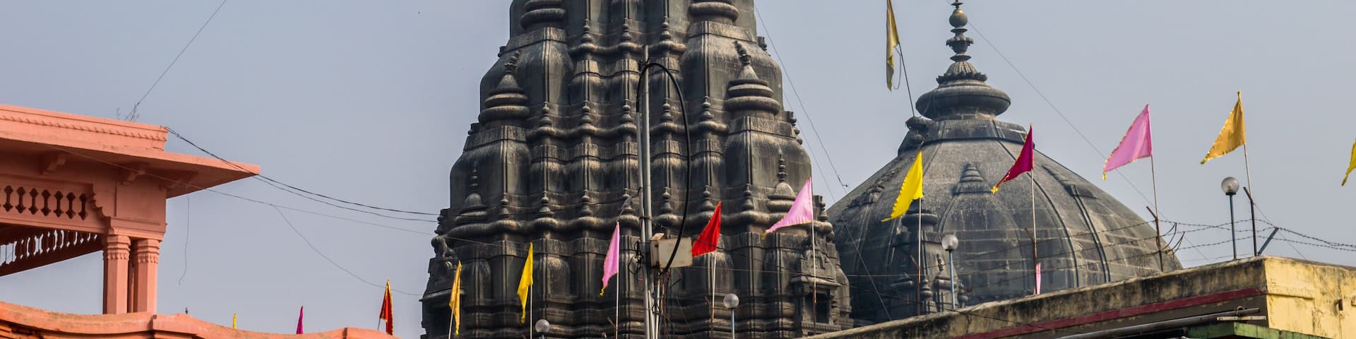 Our family first visited beautiful architecture of the Vishnupad temple in Bodh Gaya, India, it is a hindu temple and dedicated to Lord Vishnu.