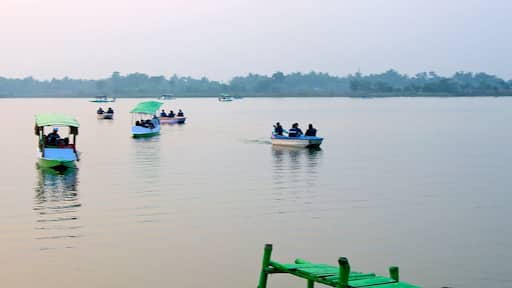 Eco Tourism Park showing a lake or waterhole and boating