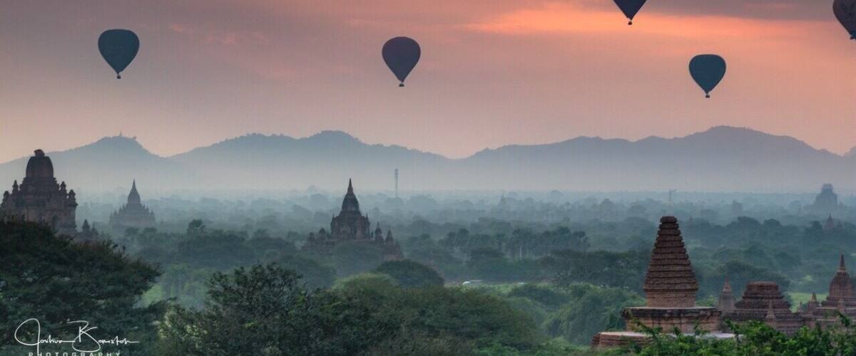 Great for a sunrise in Bagan đ