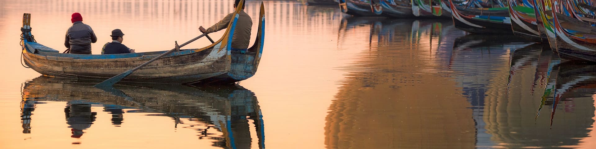 Sunrise at U Bein Bridge