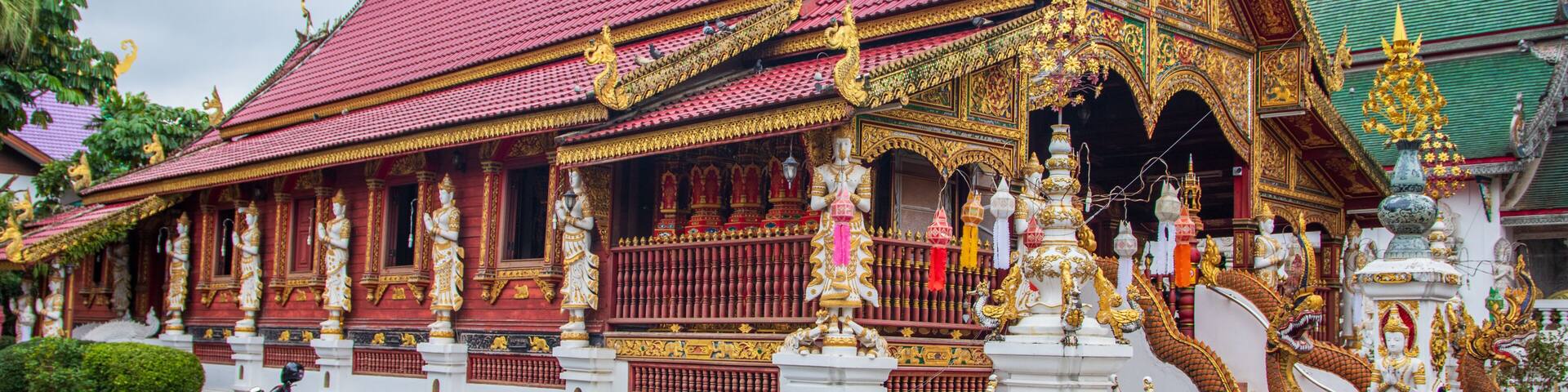 Temple of Wat Mung Muang in Chiang Rai, Thailand