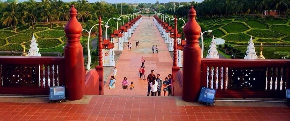 A view from the temple