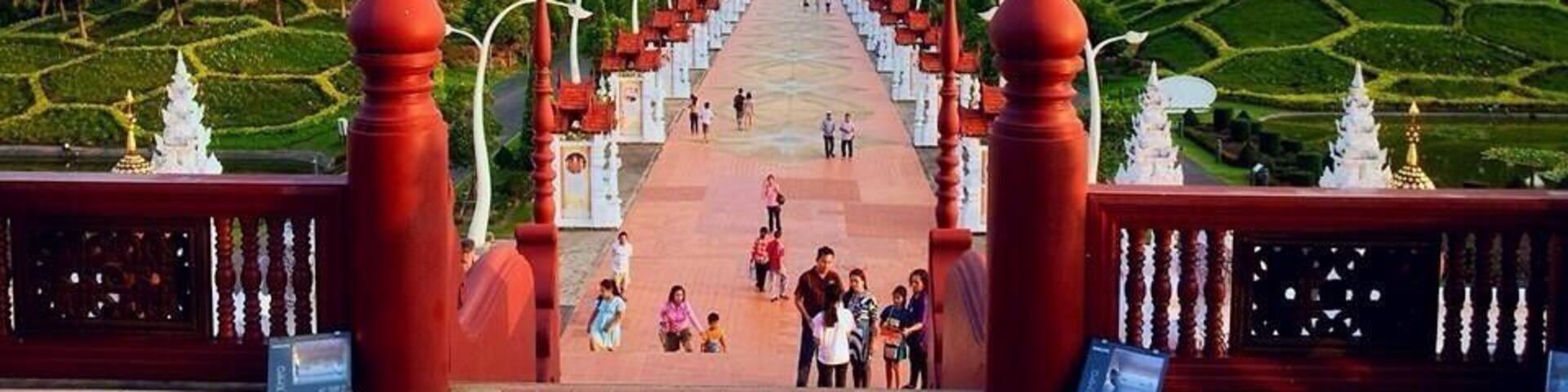 A view from the temple