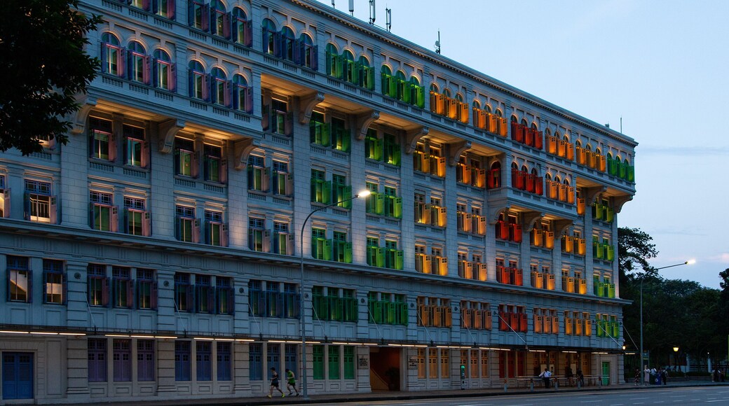 house with windows of different colors in singapore