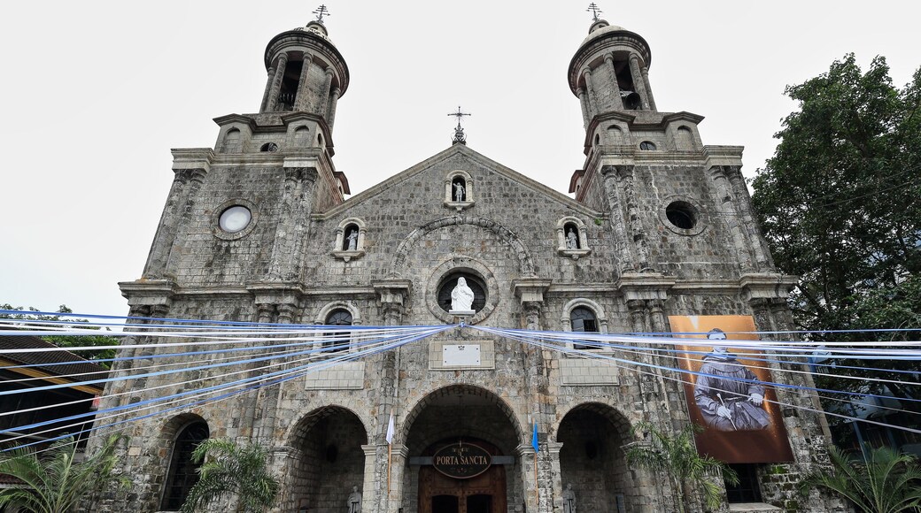 The San Sebastian-Saint Sebastian Cathedral facade. Bacolod-Negros Occidental-Philippines. 0280