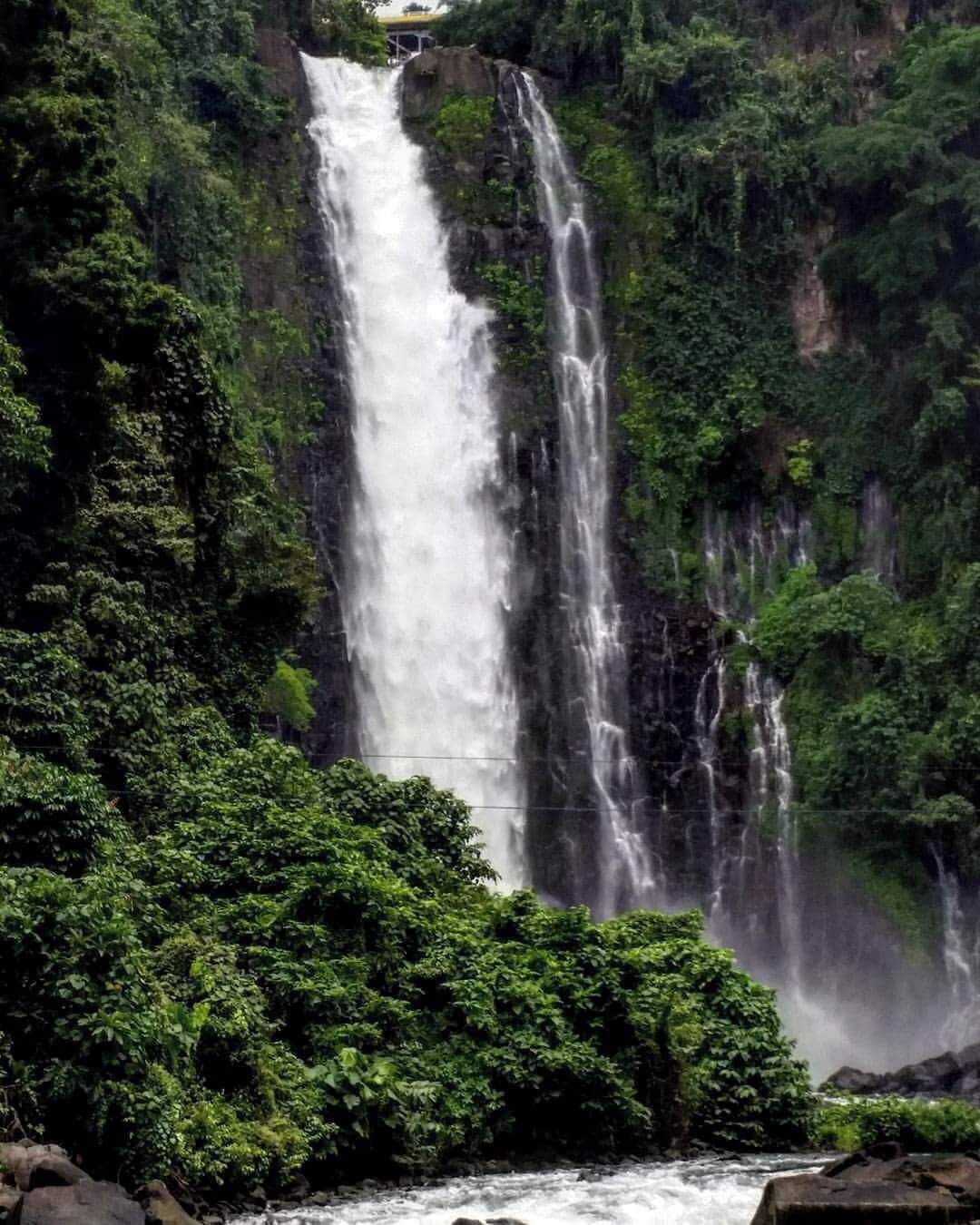 This falls generates power.