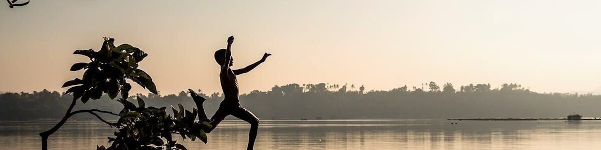 jumping from a tree into the Sampaloc Lake #waterlust