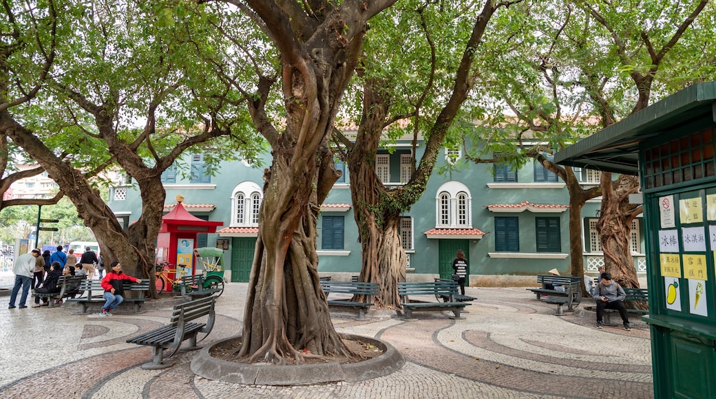 Barra Square which includes a park