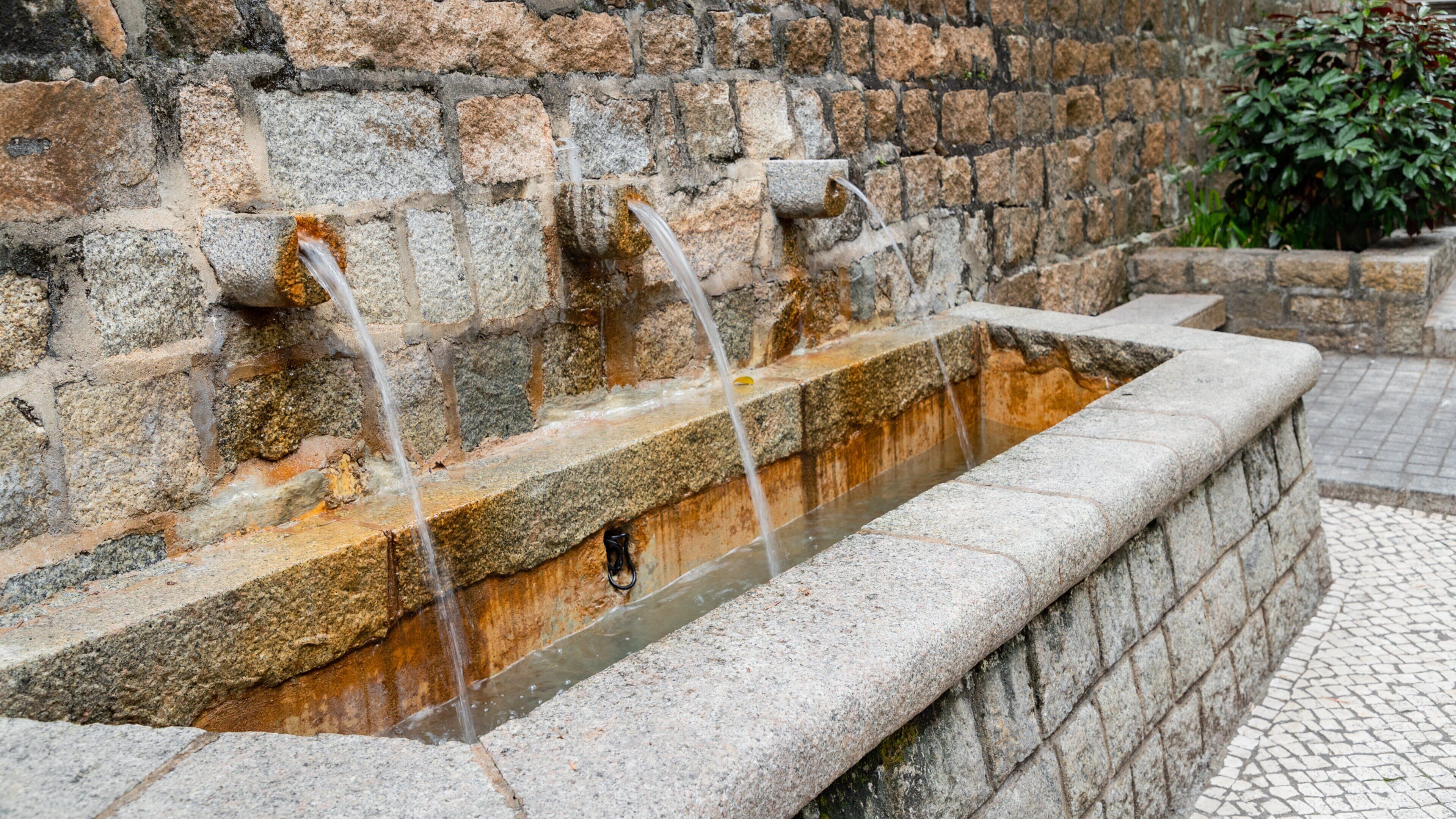 Jardim do Sao Francisco which includes a fountain