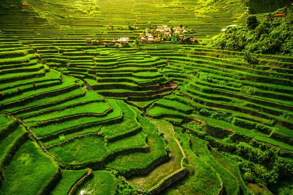 Batad Rice Terraces in Northern Luzon, Philippines.