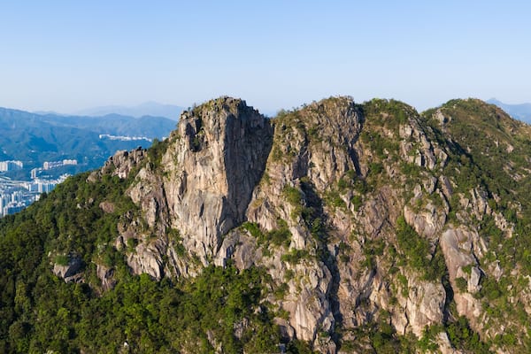 Lion rock mountain, panoramic shot