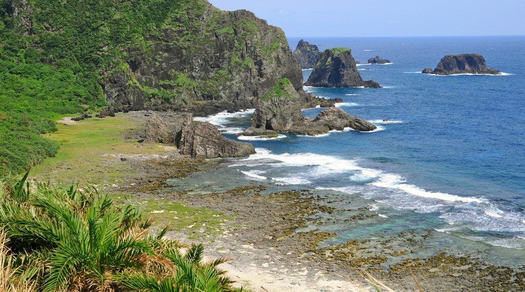 Beautiful beach and landscape of seaside on Green Island in Taitung, Taiwan; Shutterstock ID 1142540033; purchase_order: SF 06557000; job: ; client: ; other: