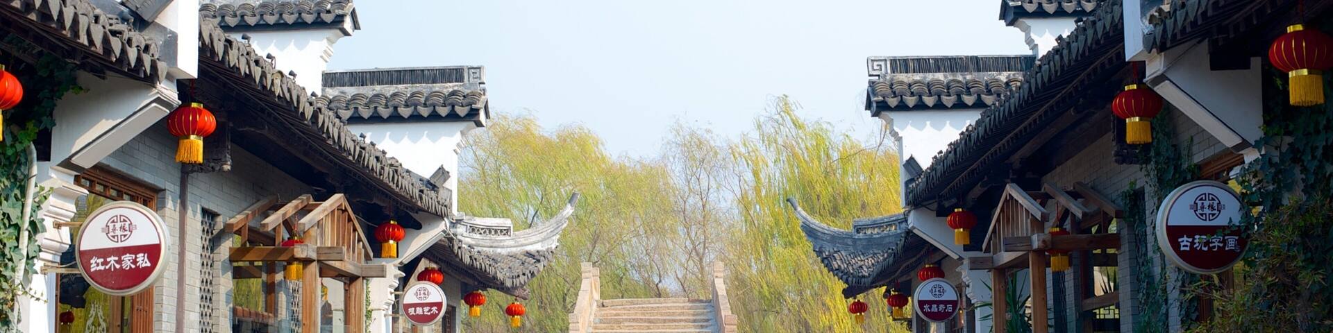 Jiaxing caracterizando arquitetura de patrimônio