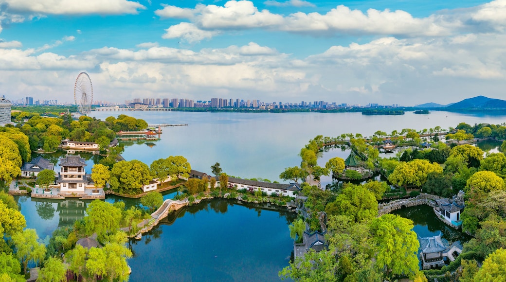 Liyuan scenery, Lihu scenic spot, Wuxi City, Jiangsu Province, China