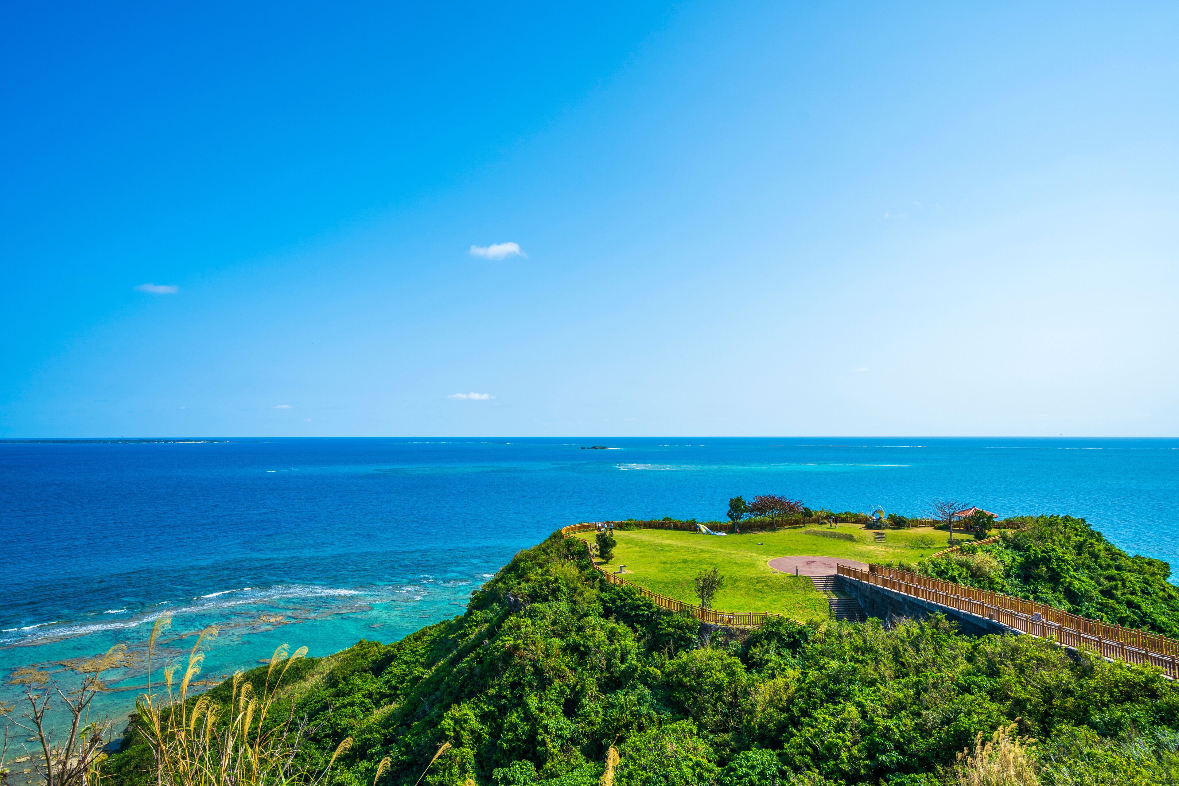 知念岬公園 沖縄 県 日本