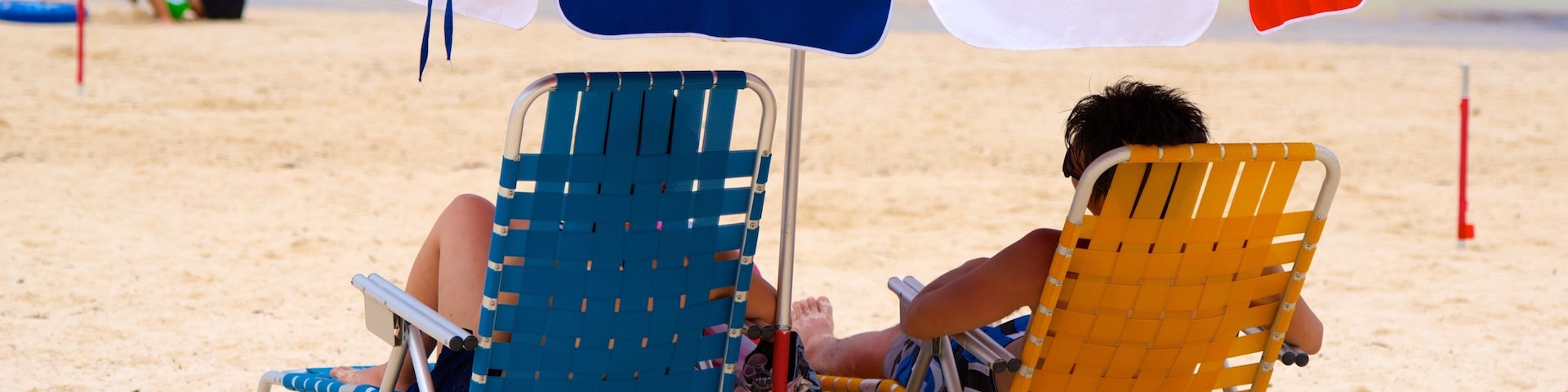 Okinawa montrant plage de sable