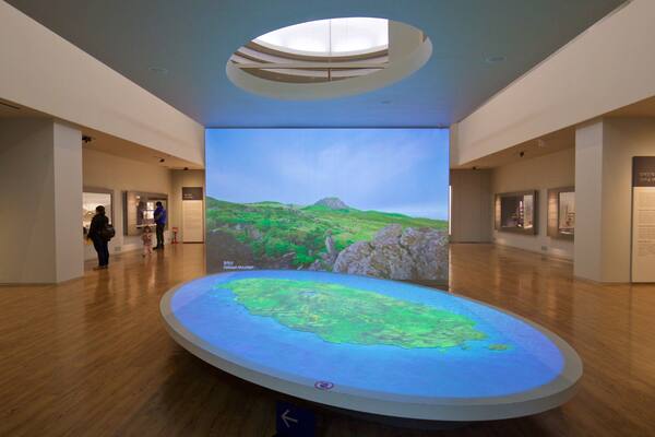 Jeju National Museum showing interior views