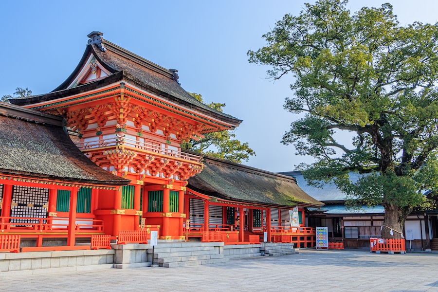 春の宇佐神宮 大分県宇佐市 Usazinguu in spring Ooita-ken Usa city