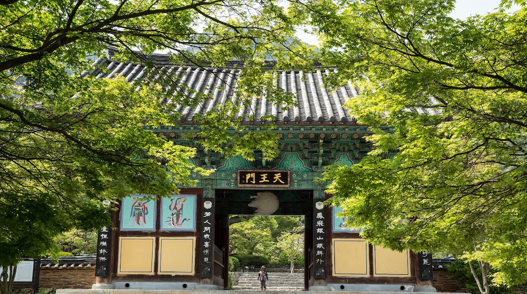 Naesosa Temple in Buan-gun, South Korea. Korean traditional temple.
