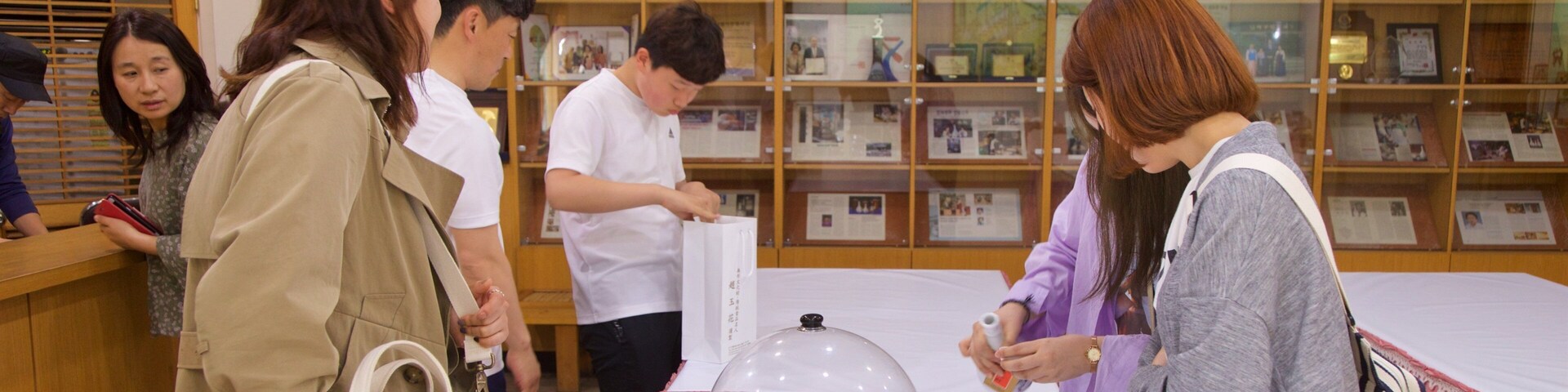 Andong Soju Museum which includes interior views as well as a small group of people