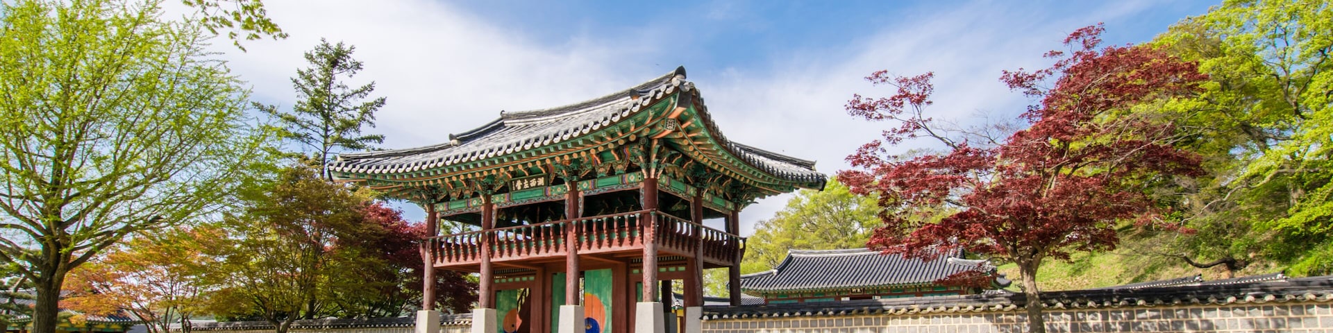 Haemieupseong Fortress in spring - Seosan, Chungcheongnam-do, South Korea.