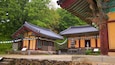 Bongjeongsa Temple showing heritage elements and a temple or place of worship